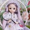 3D Eyes BJD Doll Dress Up Removable Joints Doll DIY Toy   Girls Gifts