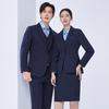 Teluoman Unisex Business Formal Suit Set
