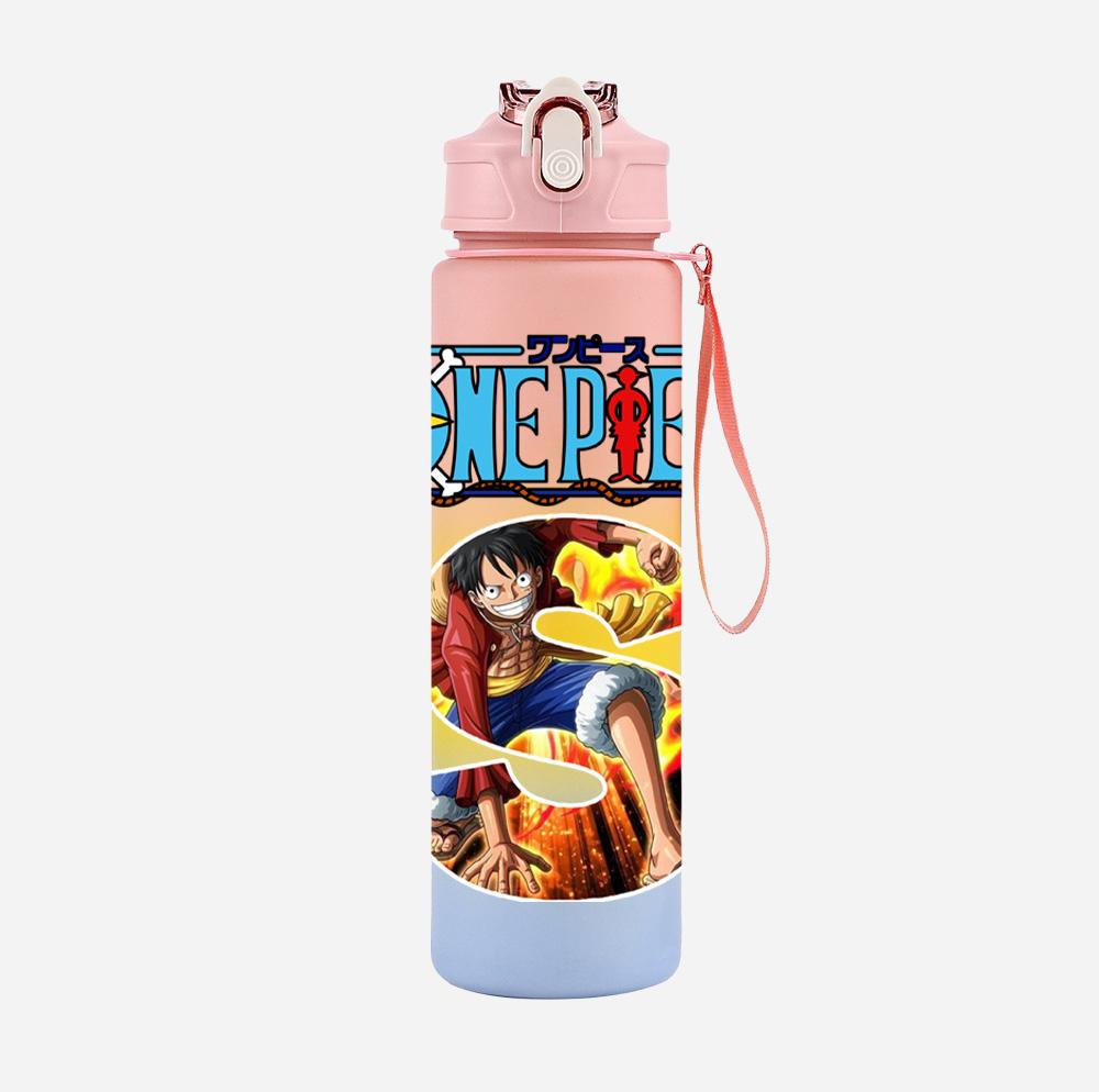 Anime A-Z English Letter Printed Character Colorful Water Cup Demon Hunters Large Capacity Outdoor Drinking Bottle Boy Girl Gift