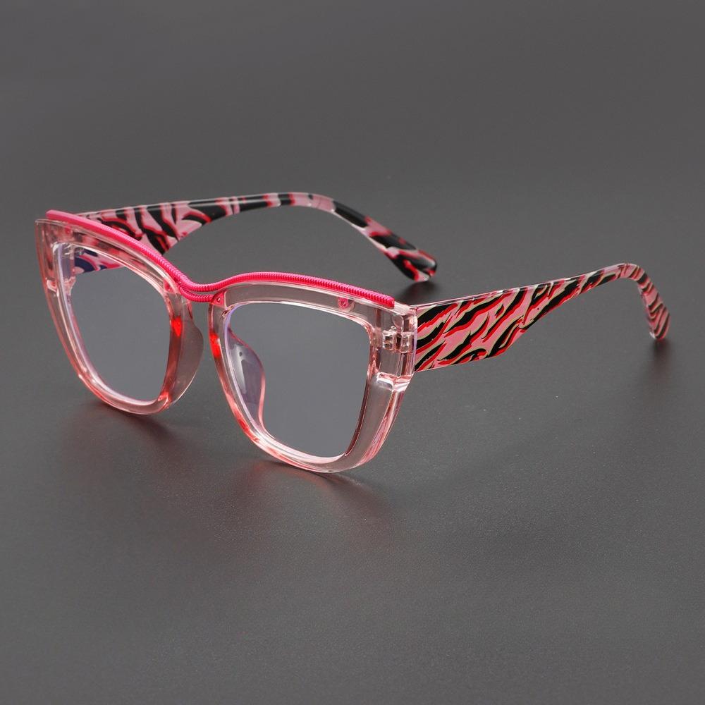 Lunettes de lecture œil de chat populaires à la mode pour femmes Nouveau cadre élégant surdimensionné HD Anti lumière bleue Lunettes pour presbytie Dioptrie Jusqu'à 4.0
