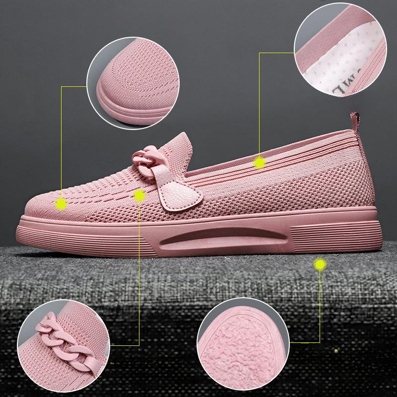Casual Shoes Women's Shoes Soft-soled Comfortable Shoes Breathable Shoes Single-foot Shoes
