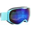 Verdant Touch Schneebrille Kinder Skibrille, Antibeschlag Winddicht Schneebrille, Doppellagige PC-Linse, Blau für Skifahren, Klettern, 12