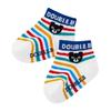 MIKI HOUSE Double B Socks for Boys and Baby and Suitable for School and Preschool Sizes Multicolor Low-Cut Pack, 3-Pair Set, Girls, Kids, Use,