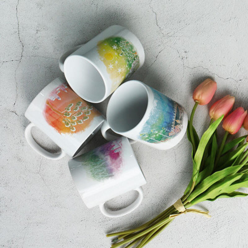 cb685-Design Mug 4p-Winter Scene 2