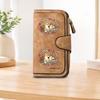 Shiba Inu Luluy Long Zipper Wallet, Large Capacity Card Holder, Unisex Clutch Bag, Fashionable Zipper Coin Purse, Suitable for Daily Use, A Great