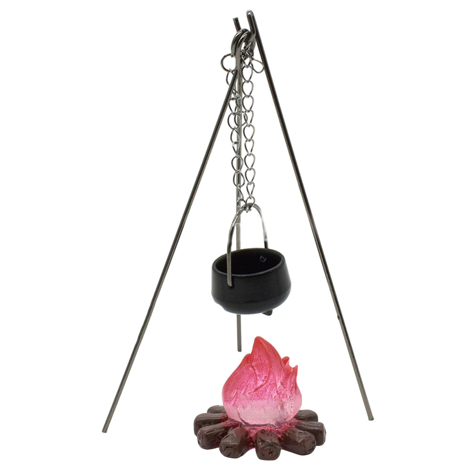 

1:12 масштаб кухонных принадлежностей подвесной котел ролевые игры детская кухонная утварь котел реалистичные кукольные домики готовка кухонная утварь