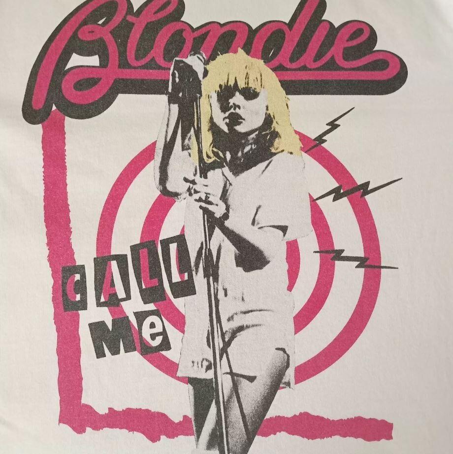 Blondie Shirt Blondie Call Me White T-shirt Unisex S5XL VN4247 XXL