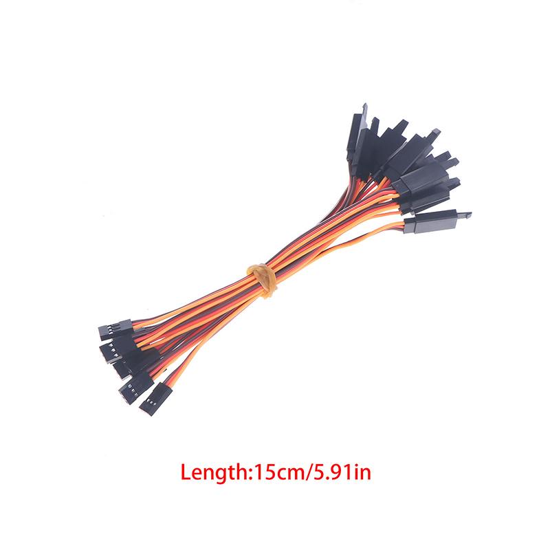 10Pcs Extension Lead Wire Cable 10-100CM Anti-Loose 60 Core Servo Male to Female Adapter For RC Model Aircraft