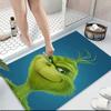 Grinch Christmas Spirit Carpet Rug Soft Washable Antislip Home Living Room Sofa Mats Personalized Christmas Rug