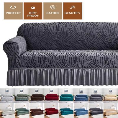 1PC Copridivano Cationico Spesso Antiscivolo All-Inclusive Copripolvere Singolo Doppio Tre Posti Elastico All-inclusive Copripolvere