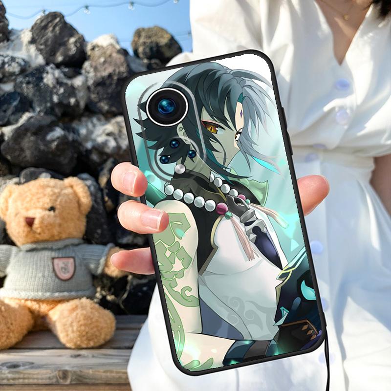 Genshin Impact Xiao Phone Case For Honor 90 Lite 50 70 Magic 5 6 Pro X6 X7 X8 X9 X6a X7a X8a X9a X9b X8b Cover