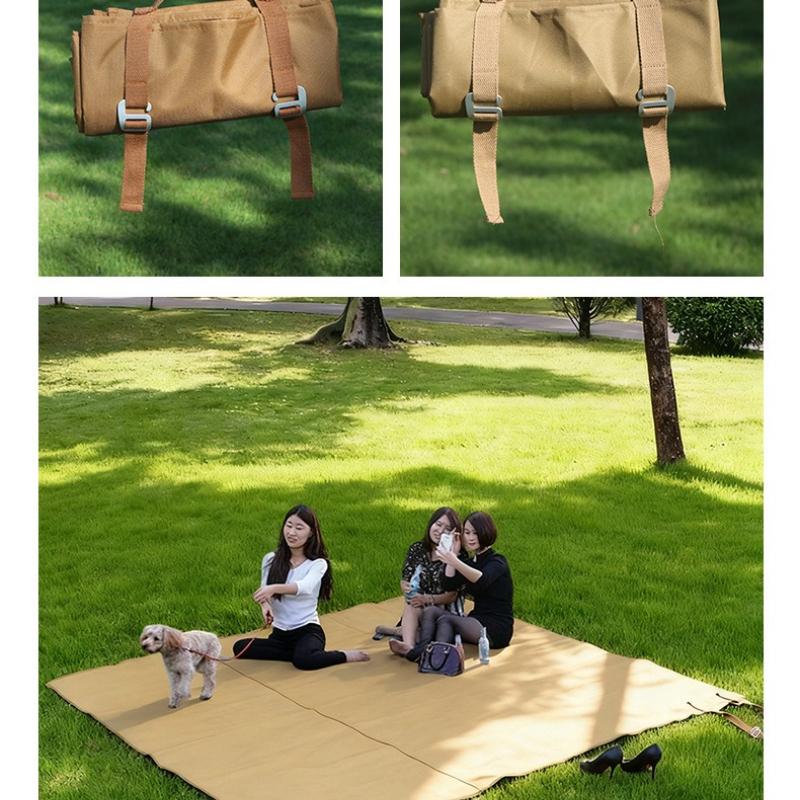 Thickened Waterproof Oxford Picnic Mat Portable Outdoor Blanket for Camping Beach Hiking Durable Lightweight