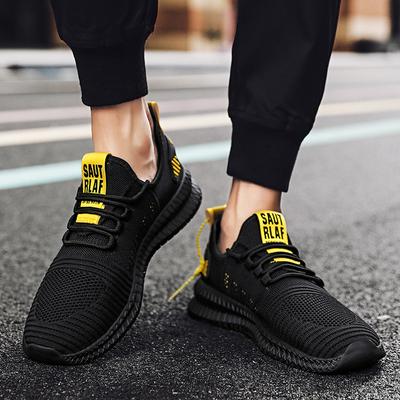 Lightweight Men's Running Shoes Outdoor Breathable Men Sports Shoes Anti-slip Male Sneakers Fashion Flexible Tennis Lace-up