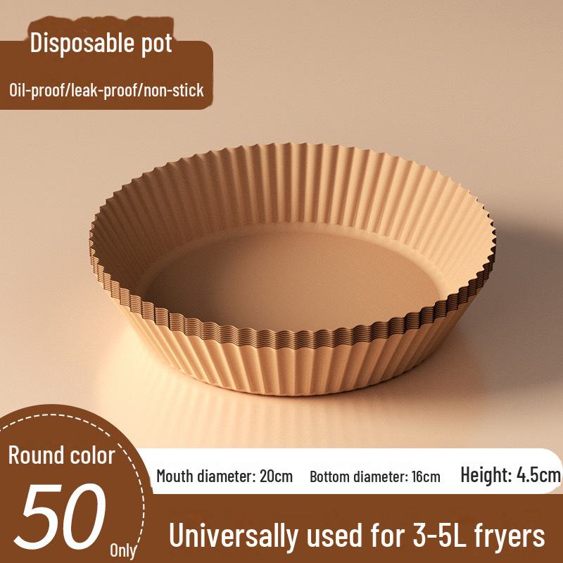 Silikonový olej absorbující papír pro čtvercovou fritézu, dortový plech, gril, pečení – speciální papír na jedno použití