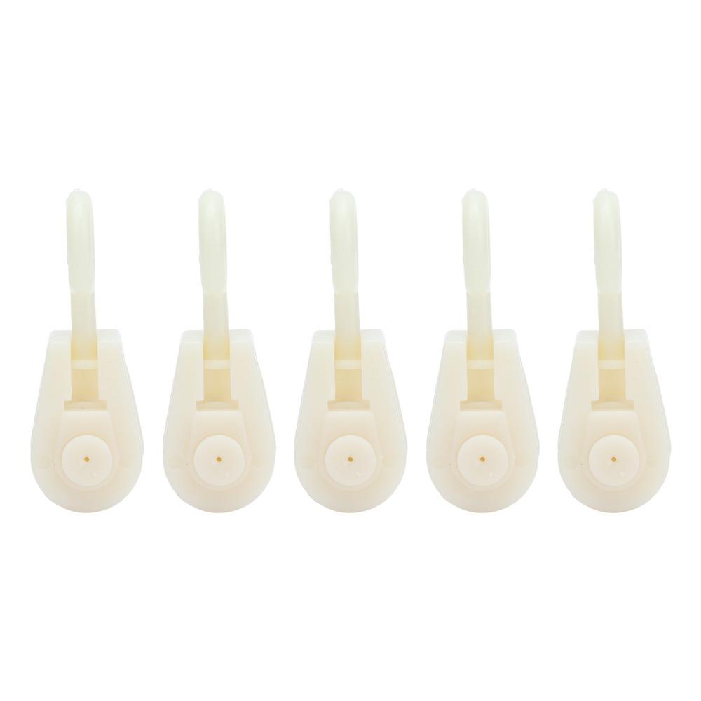 25pcs Plastic Greenhouse Pulley Accessories Enclosed Livestock Pulley Livestock Farm