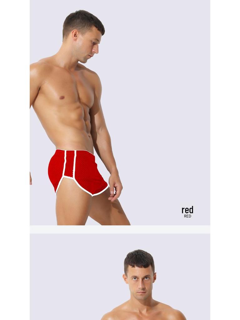 Men's Ice Silk Boxer Shorts - Summer Trend for Teens and Boys, Loose Fit