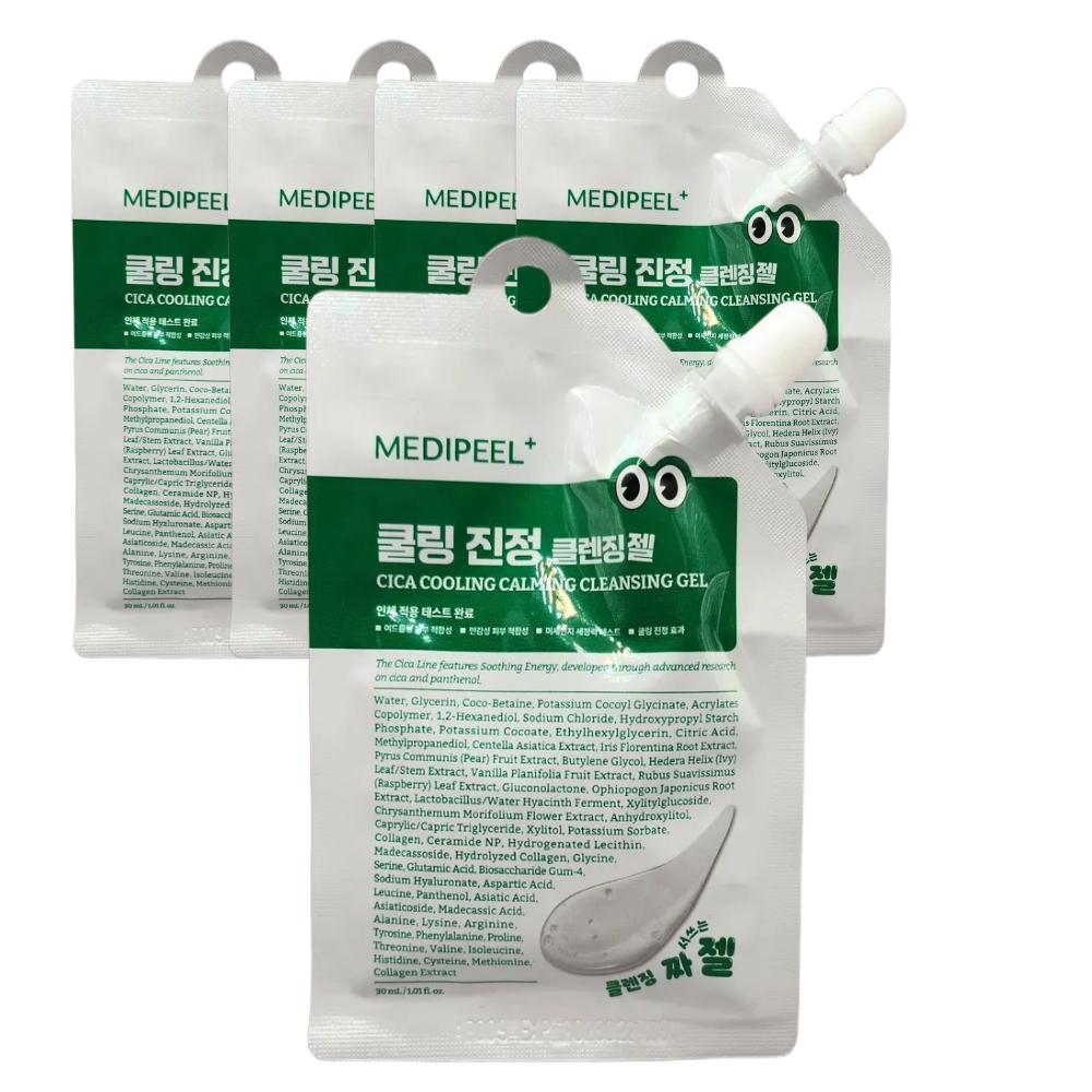 

Medi-Peel Cica Охлаждающий Успокаивающий Очищающий Гель 30мл – 5 шт.