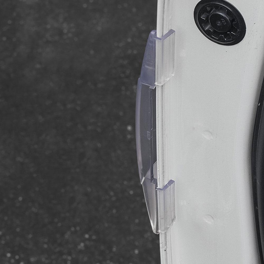 4PCS Car Door Protector Guard Strip Scratch Protector Car Rubber Bumper Stickers Auto Door Edge Protection Car