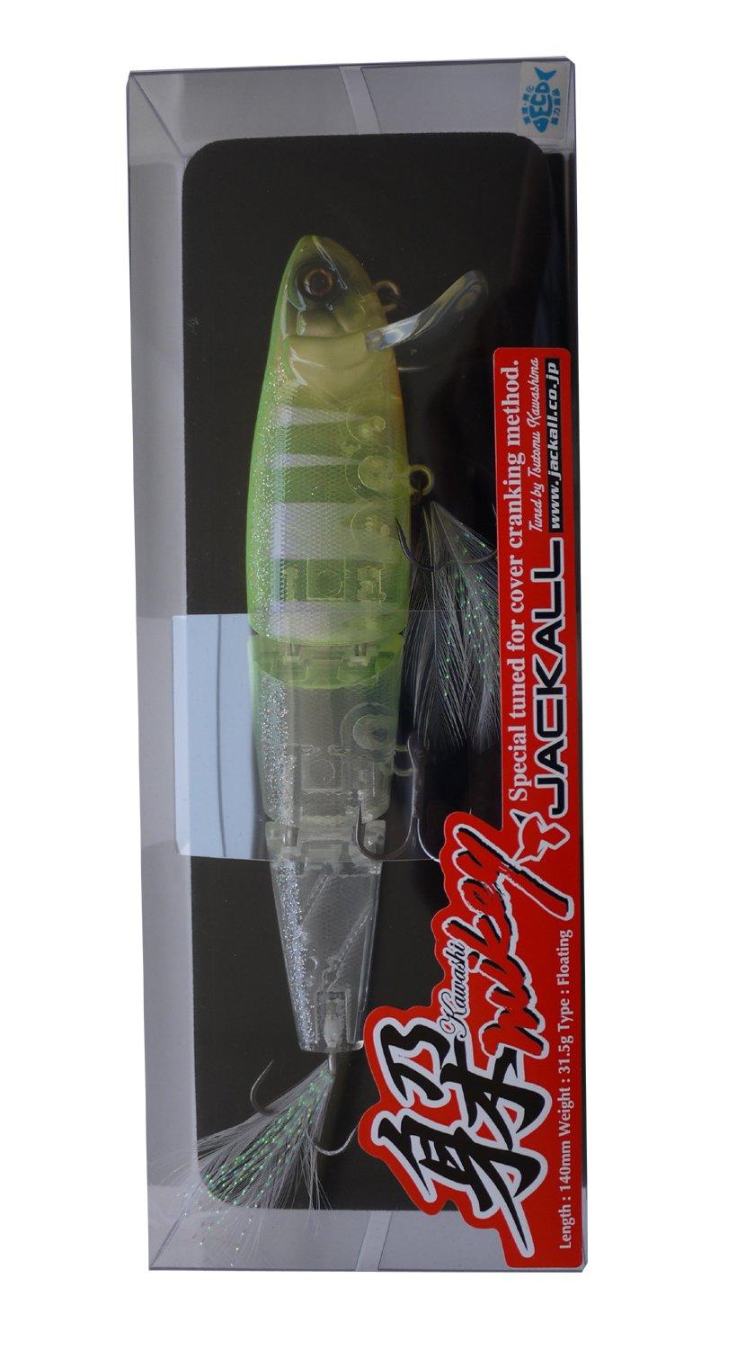 

JACKALL Big Bait Kawashi Mikey 140mm CT Skeleton Chart 31.5g