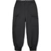 Li Ning X Jackie Chan Collaboration Kung Fu Series Fleece Lined Warm Loose Fit Cuffed Knit Sports Pants Men pants Black AYKU797-1