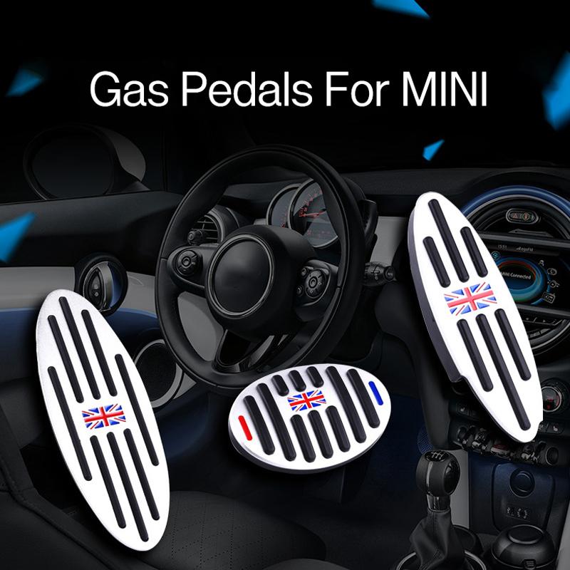 Pedal Covers Foot Pedals Pads Brake Accelerator Pedal Covers Accessories for Mini Cooper F54 F55 F56 F57 F60 Clubman Countryman