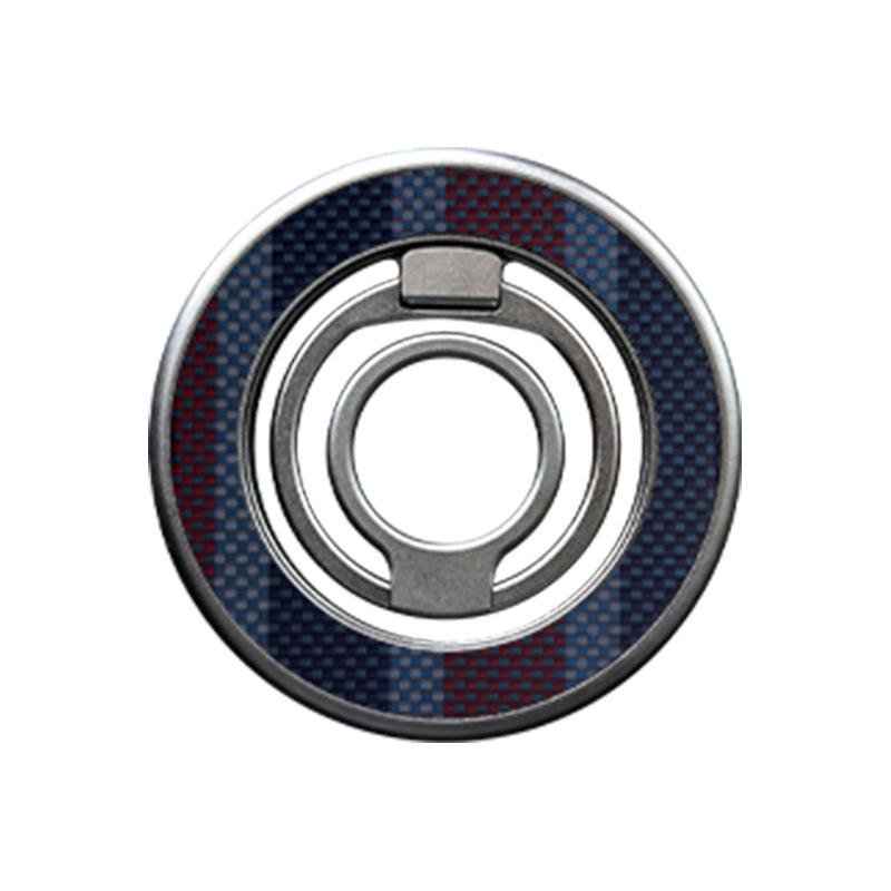 The Second Generation Three-fold Ring Vacuum Magnetic Mobile Phone Holder Kevlar Ring Buckle Is Suitable for Magsafe Portable.