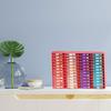 Efficient PVC Storage Solution for Desk Organizers Colorful and Portable Compartments for Various Items Organization