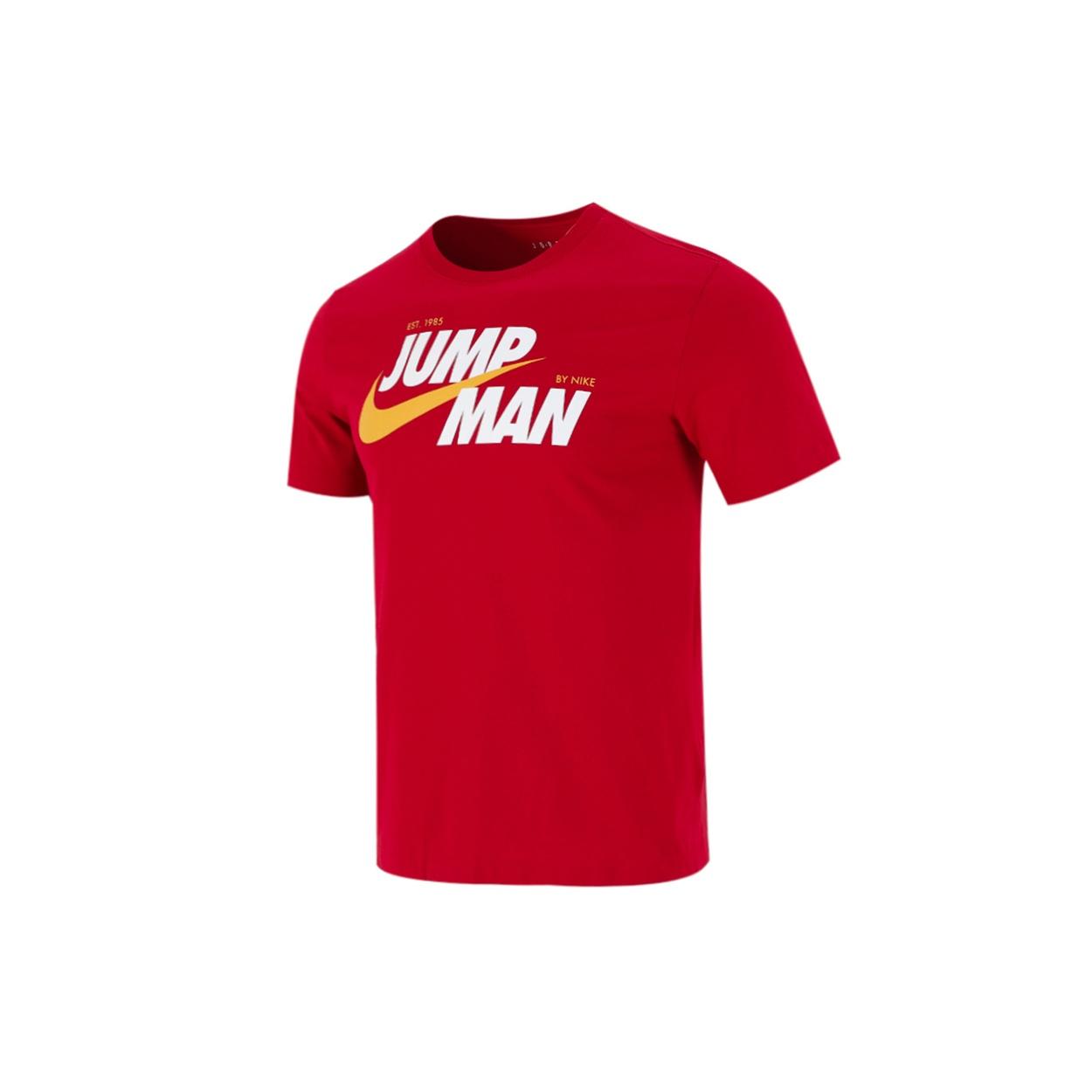 Air Jordan Jmpmn Gfx Ss Crew 2 T-Shirt  Red  Men s DM3220-687 M