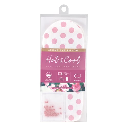 

Takumi Aroma Eye Pillow Hot & Cool Rose APA-03-1 Approx. W23 x D1.5 x H10cm