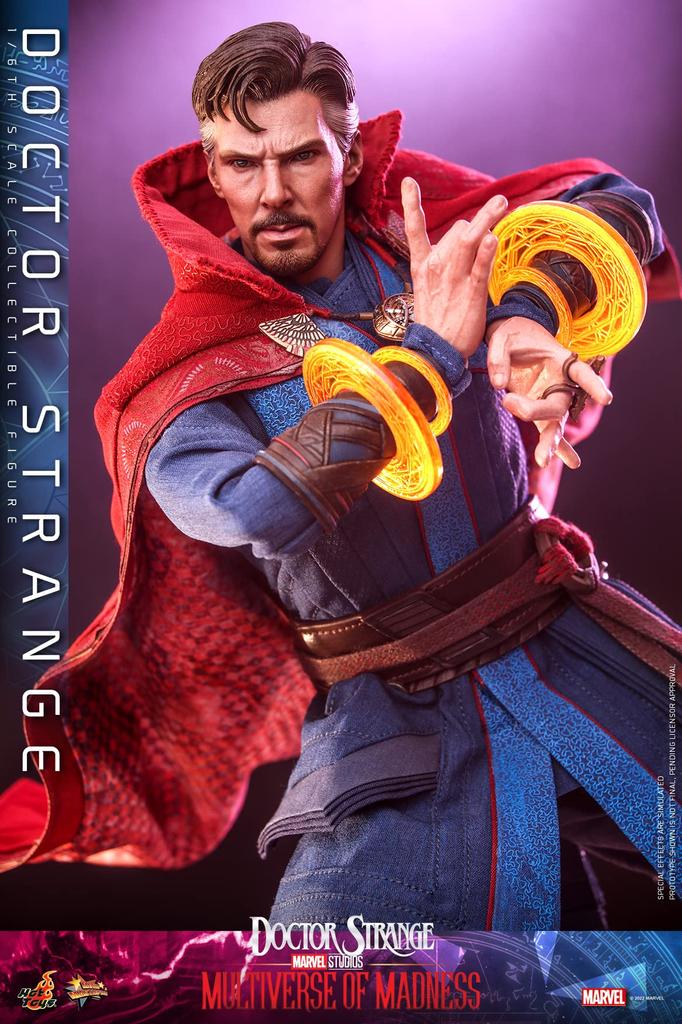 Movie Masterpiece Doctor of Madness Doctor Strange Scale Figure Approximately 31cm Tall MMS645 Strange/Multiverse 1/6 Blue,