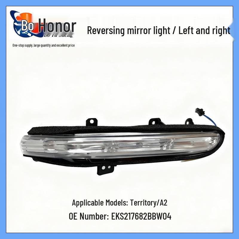 Lingjie A2 Rearview Mirror Light, Left & Right EKS217682BBW04 Left