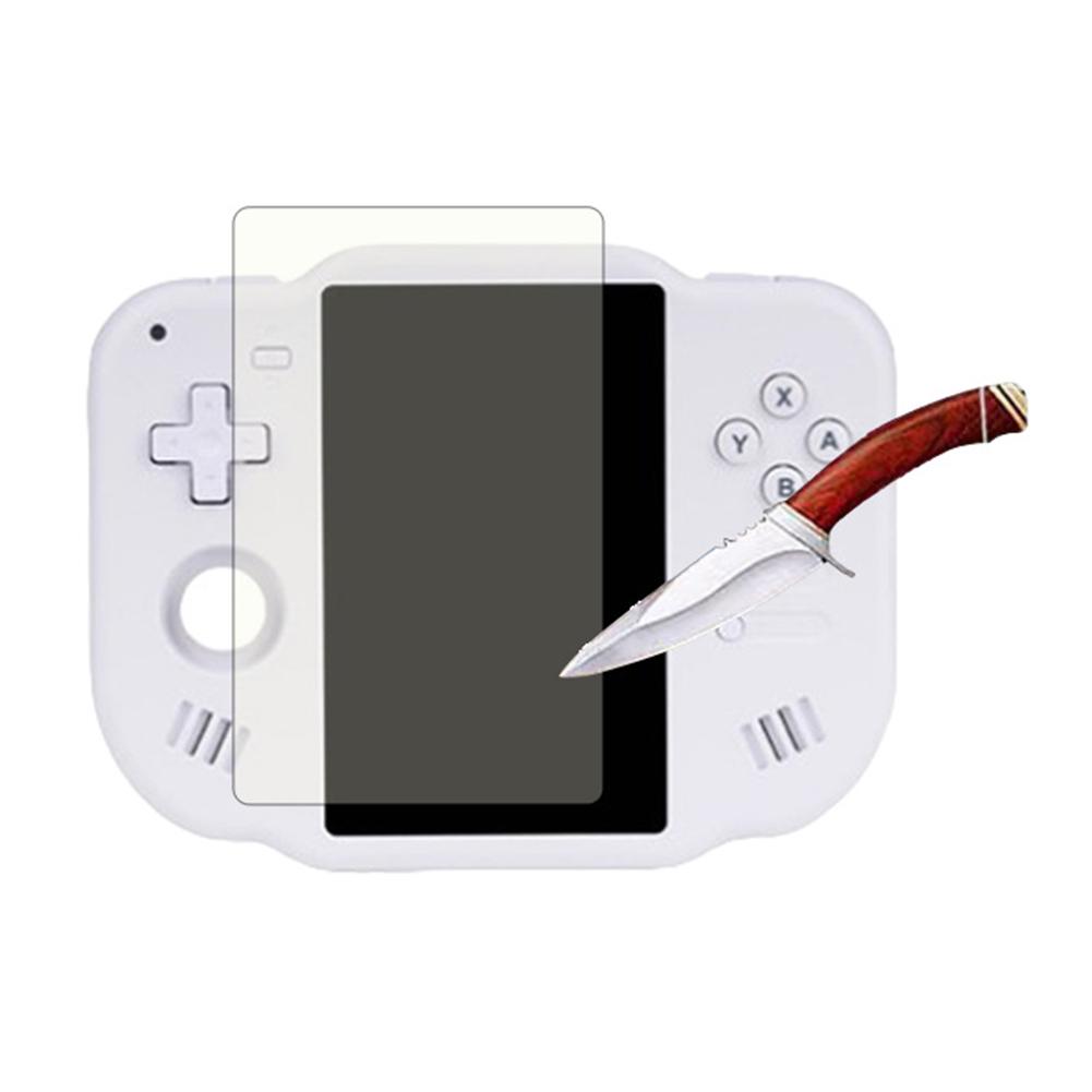 For Anbernic RG40XX H Tempered Glass Screen Protector 2 Pack HD Tempered Screen Film Protectors 9H Tempered Glass Film