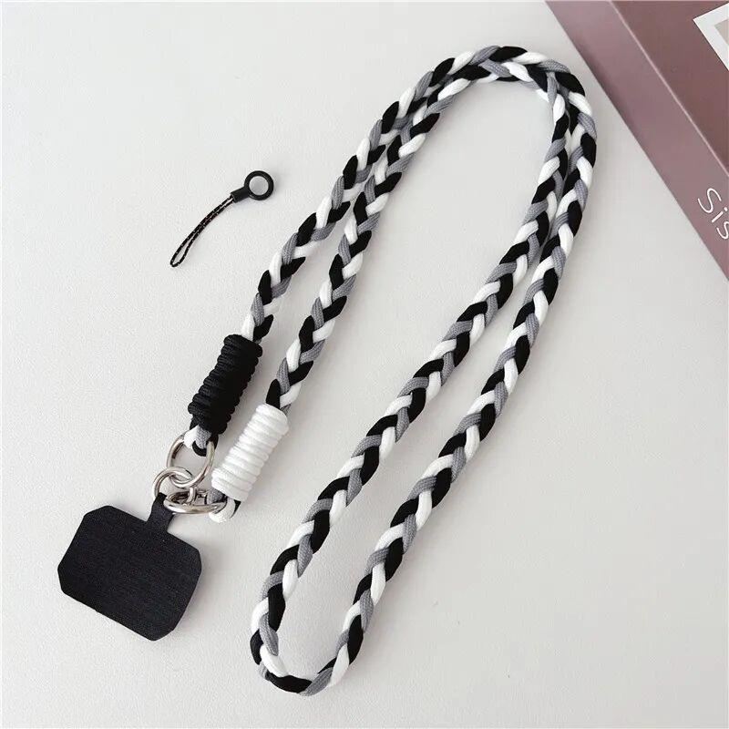Geflochtenes Crossbody-Handy-Lanyard: Stabile, Langlebige, Sturzsichere Universalhülle & Kette