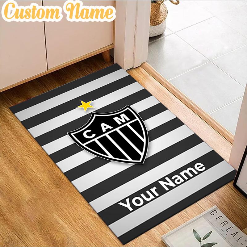 Custom Name Atletico Mineiro Rug, Office Rug, Chair Rug, Carpet for Living Rooms, Doormat Game Rug Home Decor Christmas Gifts