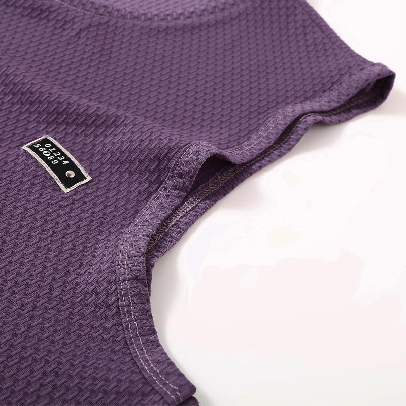 Pánské prodloužené rychleschnoucí tílko bez rukávů, prodyšná letní ležérní vesta (5XL-13XL)