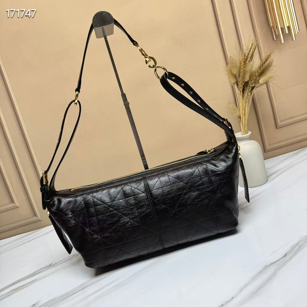 

25 новых плиссированных сумок Journe для путешествий с большой вместимостью, повседневная и непринужденная сумка для пельменей из натуральной кожи, женская сумка для подмышек Small size 23 x 14 x 16cm