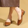 Fashion 2025 Spring and Summer New Women's Flat Shoes Pointed Low Heel Women Bean Shoes Sports Casual Shoes Women Zapatos De Mujer
