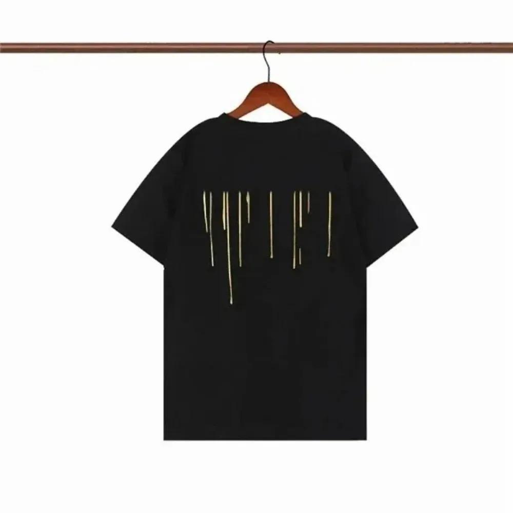 Men Women Summer Luxury Brand Print T Shirts Cotton Tshirt Hip Hop Fashion Designer Oversized T-shirt Streetwear Clothes Top
