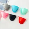 1 Pair Silicone Mini Oven Gloves Heat Resistant Cooking Pinch Mitts Non-Slip Kitchen Potholder for Baking Cooking