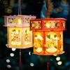 Chinese Style New Year Luminous Lantern Traditional Spring Festival Supplies  Good Luck Decoration