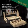 Wooden Handgun/Model Gun Stand, Display Rack/Shelf, Desktop Storage, Holds 4 Airsoft Guns (4 Drawers)