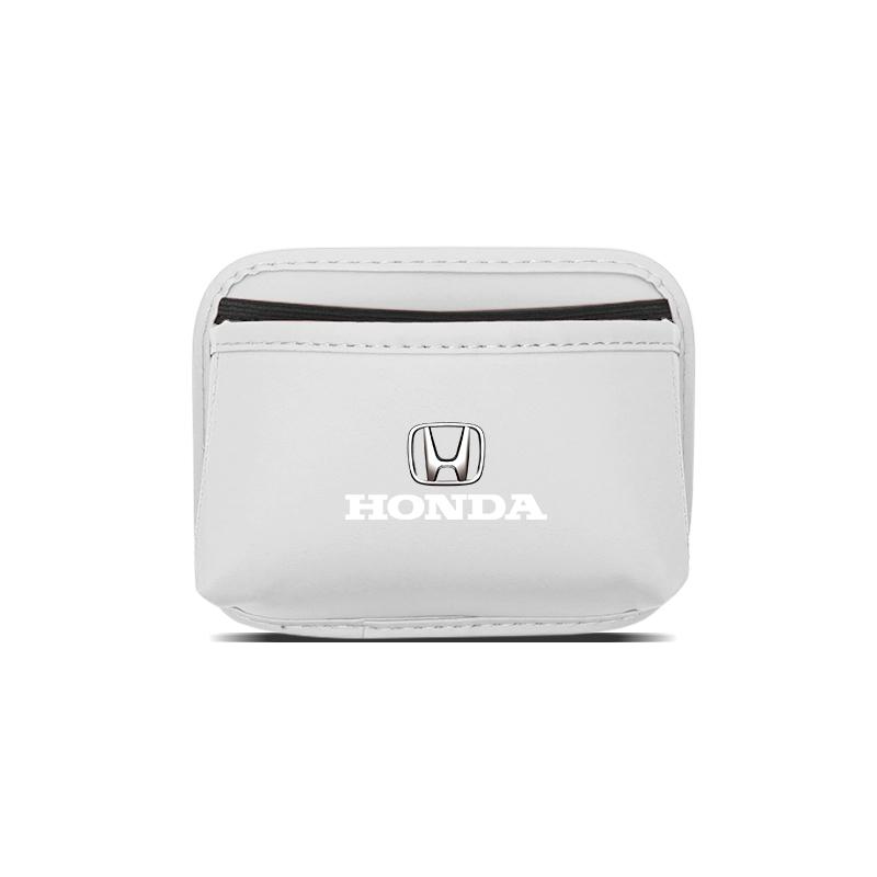 

Car Organizer Pocket Bag Cards Phone Key Paste Bag Interior Accessories For Honda Jazz HRV CRZ 5th City CRXCivic FIT CRV Accord білий