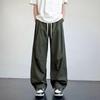 Yalu Men's Cotton Casual Straight Leg Cargo Pants