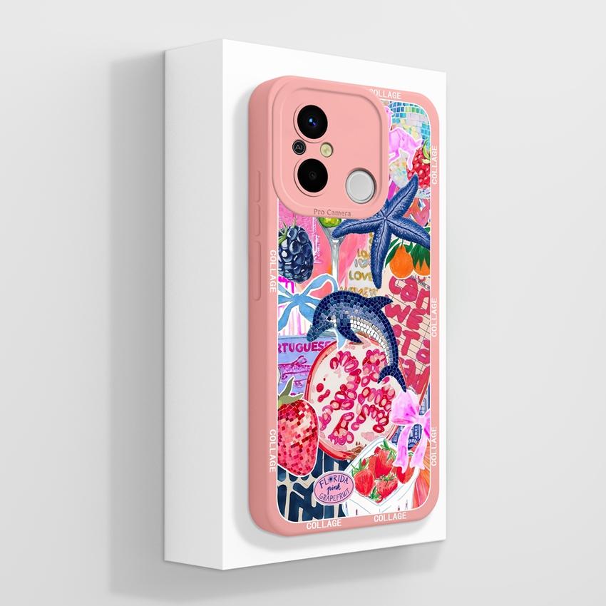 For Redmi 12C 13C 14C 10C 13R 14R 11A 15A Cute Cartoon Cat Phone Cover Liquid Silicone High Quality Anti Slip Durable Protective Case For Redmi Casing