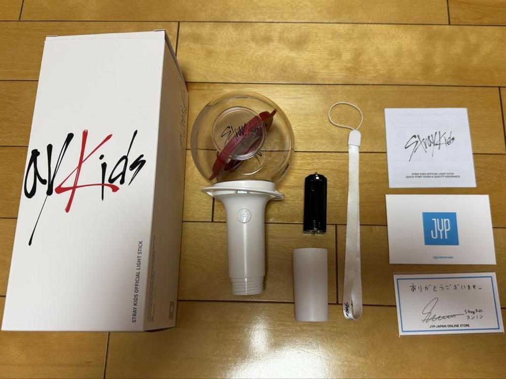 [USED] Stray Kids Official Light Stick with Seungmin's Message Card