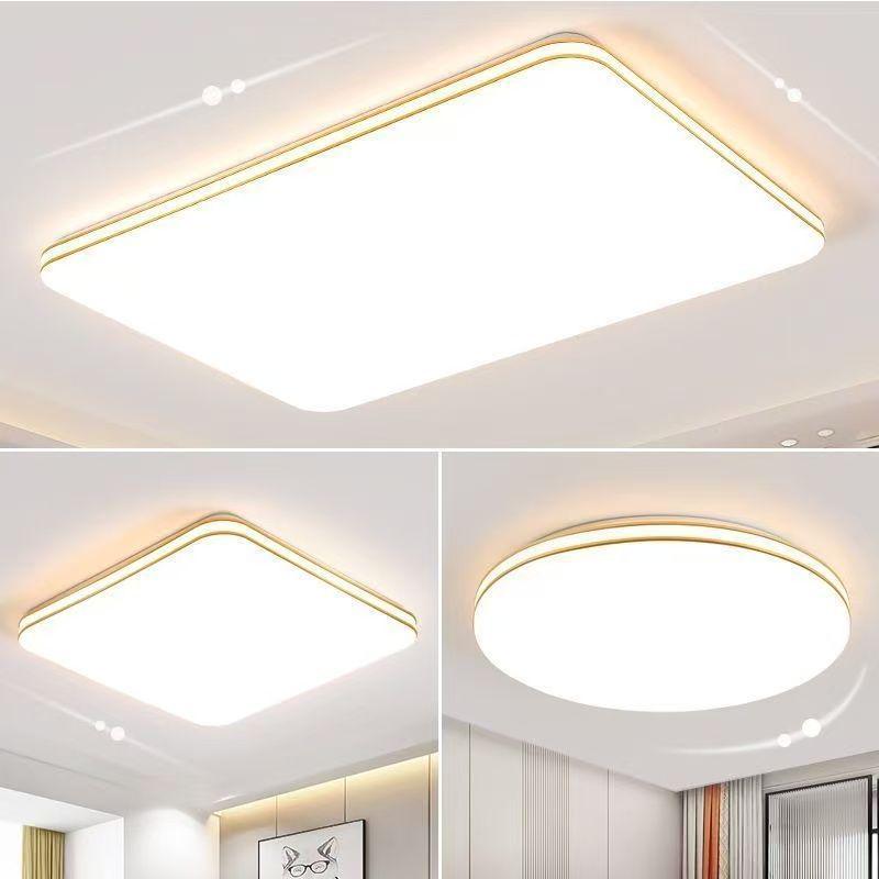 Ultra-Thin LED Ceiling Light: Modern Minimalist for Bedroom, Living Room, Kitchen, Balcony, and Corridor