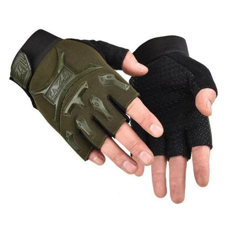 Children Cycling Gloves Kids Half Finger Gloves Bicycle gloves Elastic Non-slip Child Kid Bike Glove Outdoor Riding Equipment