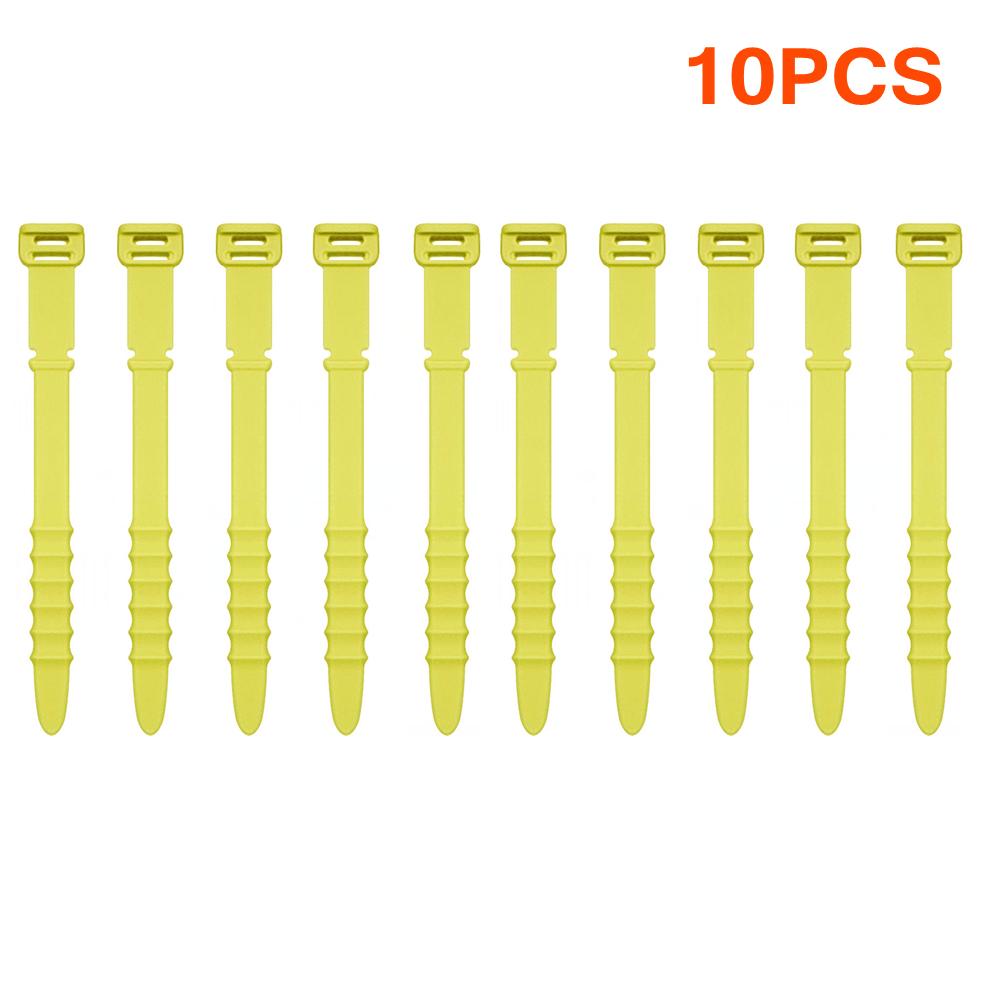 11/1/pcs Reusable Soft Silicone Fastening Cable Ties Cord Organizer for Earphone Mouse Cable Winder Portable Wire Organizer