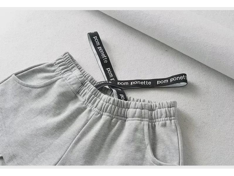 Damshorts med hög midja, elastisk midja, lös passform, sommar - Hot Girl-stil