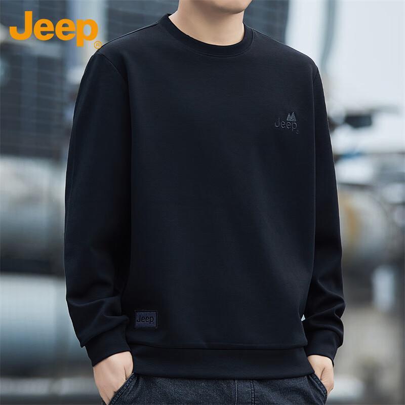 Jeep Men's Crewneck Pullover Sweatshirt